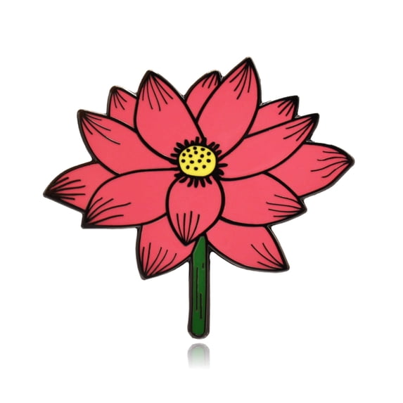Lotus Flower Enamel Pin | Clayton Jewelry Labs