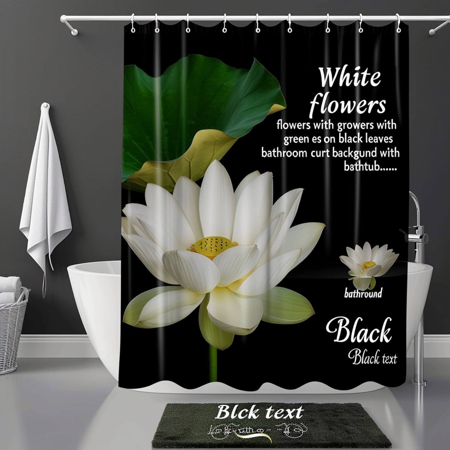 Lotus Flower Inspired Bathroom Set: Transforming Darkness into Light ...