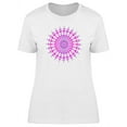 thumbnail image 1 of Lotus Flower Purple Mandala T-Shirt Women -Image by Shutterstock, Female XX-Large, 1 of 2