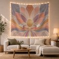 thumbnail image 1 of Lotus Flower Serves With Characterized Layers Rounded Petals, Mystical Fantasy for Space Lovers, Galaxy Room Decor, Valentine's Day Gift, Tapestry Wall Hanging for Bedroom and Dorm, 1 of 7