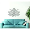 thumbnail image 1 of Lotus Flower Wall Vinyl Decal Mandala Sticker Boho Decal Indian Decor For Home, 1 of 1