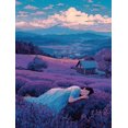thumbnail image 1 of Lotus Flower Water Lily Canvas Print Zen Style Home Wall Decor, 1 of 8