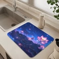 thumbnail image 1 of Lotus Flowers in Moonlight Dish Drying Mat for Kitchen Counter Absorbent Drainer Mats (15.7X11.8inch), 1 of 8
