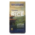 thumbnail image 1 of Lotus Foods Forbidden Black Rice, 15 OZ (Pack of 6), 1 of 25