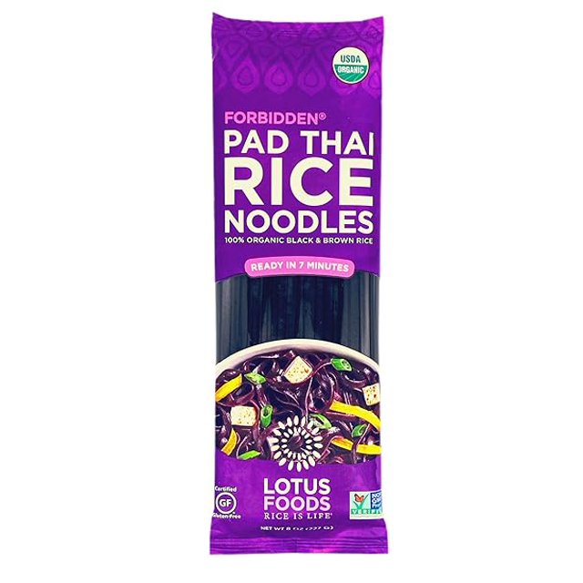 Lotus Foods Organic Brown Pad Thai Rice Noodles Gluten Free 8 oz