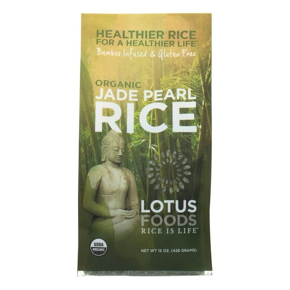 Lotus Foods Organic Jade Pearl Rice, 15 Oz