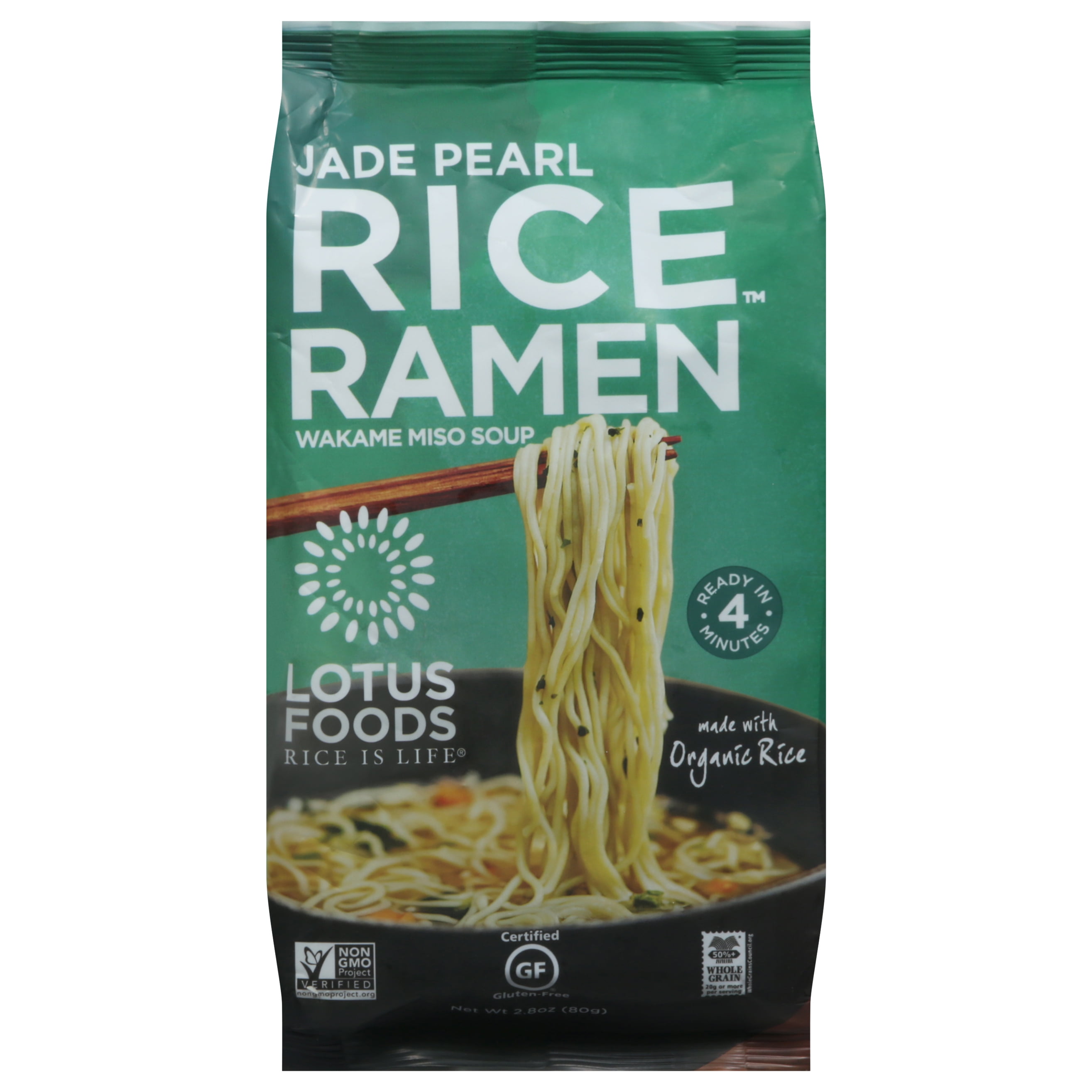 Lotus Foods Rice Ramen Miso Jade Organic 2.8 oz (Pack Of 20)