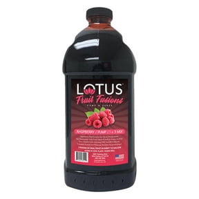 Lotus Fruit Fusion Raspberry Drink Mix Concentrate cs 6/64 oz