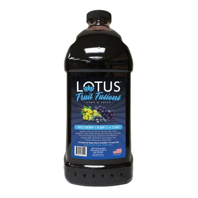 Lotus Fruit Fusions Wildberry Concentrate cs 6/64 oz
