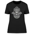 thumbnail image 1 of Lotus Hamsa T-Shirt Women -Image by Shutterstock, Female Medium, 1 of 2