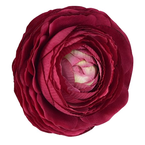 Lotus Head Simulation Flower Bouquet Roses Floral Decor- Artificial Handheld Floral Arrangement for Living Room Home Party Decor Table Centerpiece Arrangement, 1Pc, Multicolor(Red,2.7x2.7")