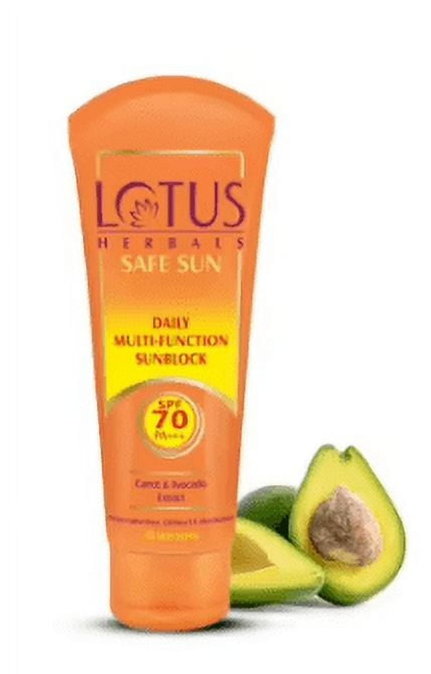Lotus Herbals Safe Sun Daily Multi-Function Sunscreen SPF 70 PA