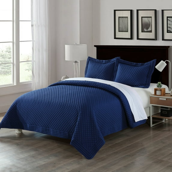 Lotus Home Stayclean Bacteria Reducing Diamondesque Water and Stain Resistant Microfiber Quilt