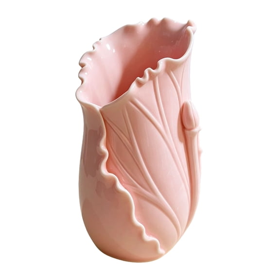 Lotus Leaf Pen Holder, Decorative Pencil Holder, Modern Desk Organizer for Office Supplies Makeup Brushes