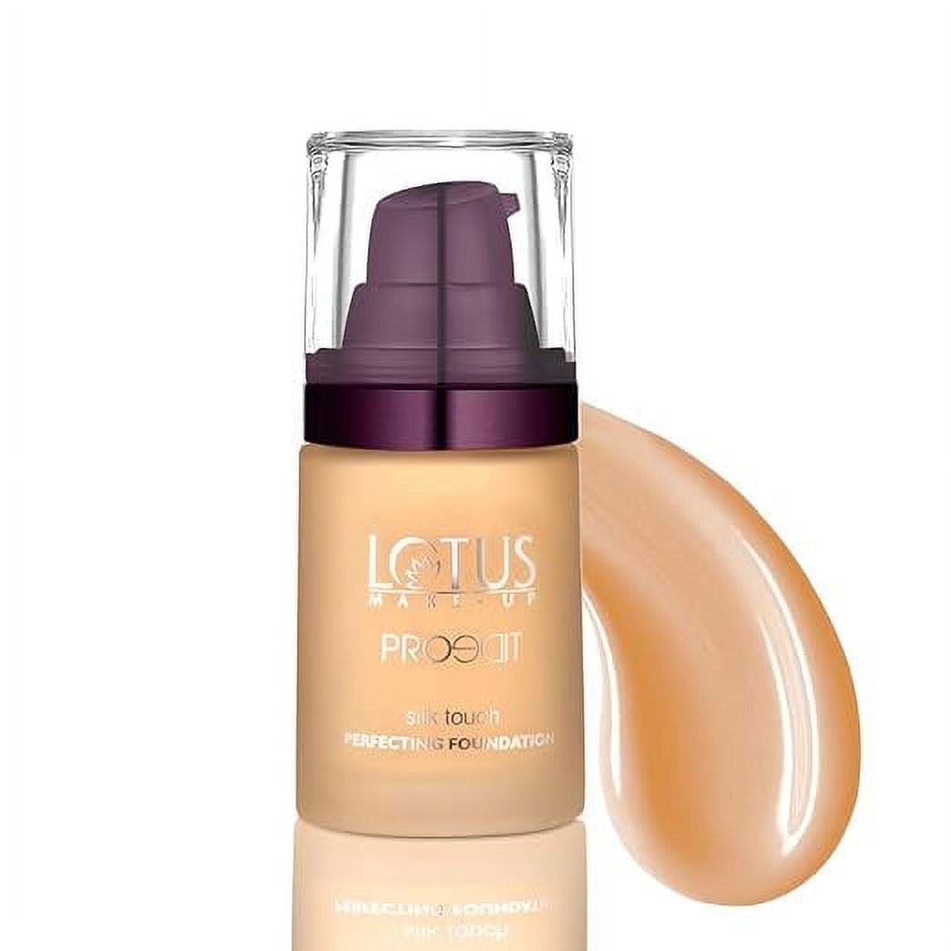 Lotus Makeup Proedit Silk Touch Perfecting Foundation, Walnut, 30 ml