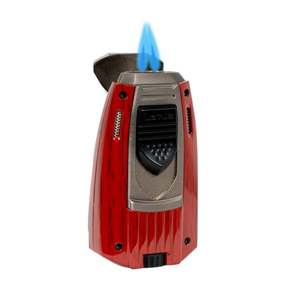 Lotus Mariner Twin Pinpoint Torch Lighter - Wood