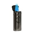 thumbnail image 1 of Lotus Minister Quad Torch Table Lighter- Gunmetal and Red, 1 of 4