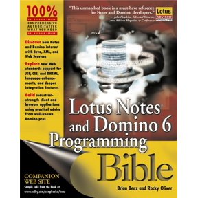 Pre-Owned Lotus Notes and Domino 6 Programming Bible Paperback