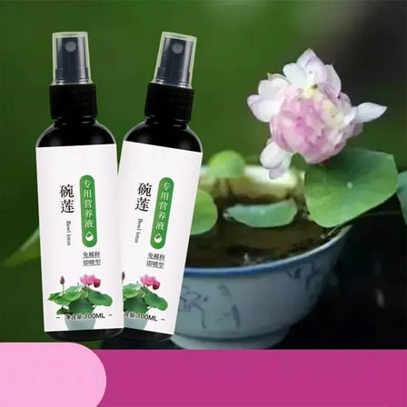 Lotus Nutrients Aquatic Plant Fertilizer Effective Growth Lotus Foods, Lotus Nutrients for Bowl Lotus Naturally Derived Water Soluble Premium Powdered Plant Nutrient Fertilizer