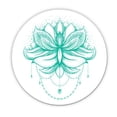 thumbnail image 1 of Lotus Ornamental Green - 12" Vinyl Sticker Waterproof Decal, 1 of 1