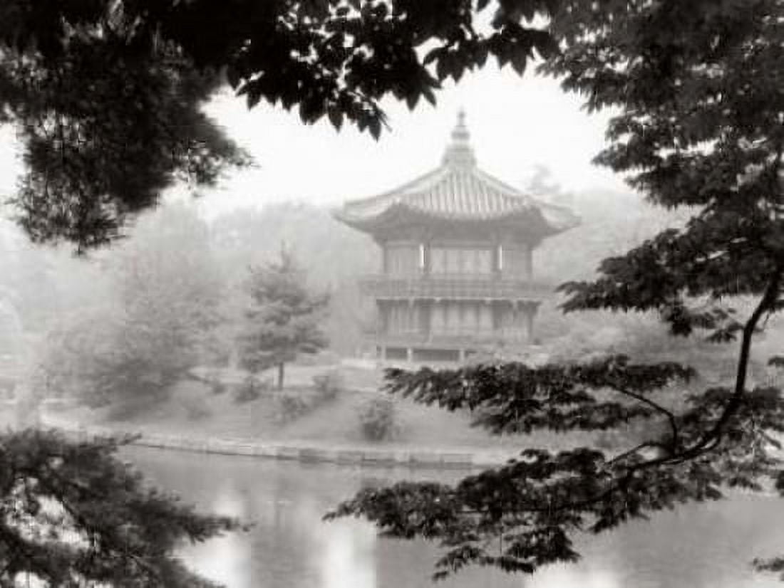 Lotus Pavillion I Canvas Art - Monte Nagler (18 x 24)
