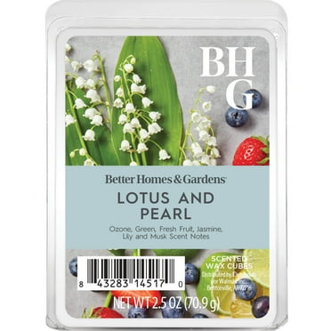 Lotus & Pearl Scented Wax Melts, Better Homes & Gardens, 2.5 oz (1-Pack)