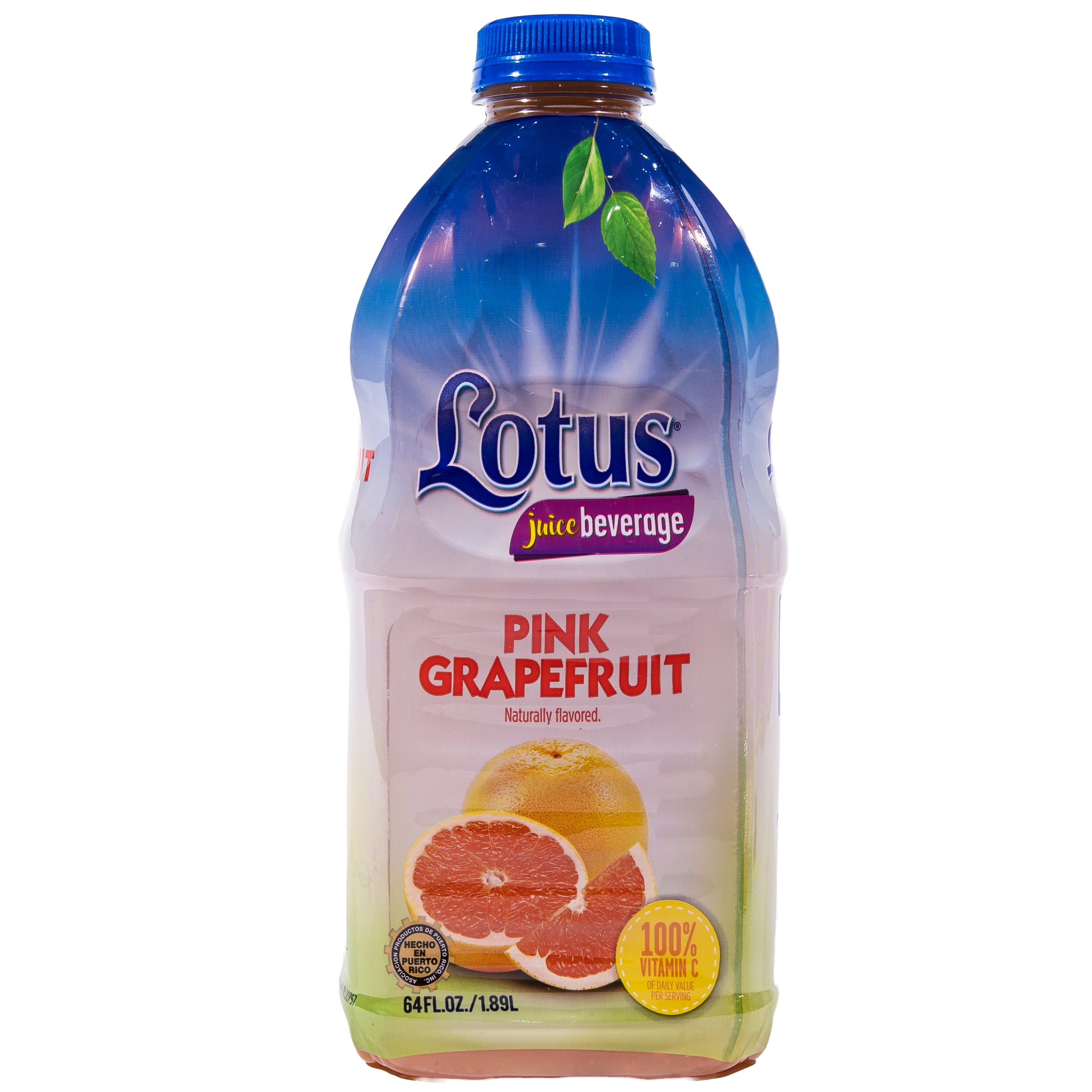 Lotus Pink Grapefruit Naturally Juice, 100% Vitamin C,Plastic Bottle 64 ...