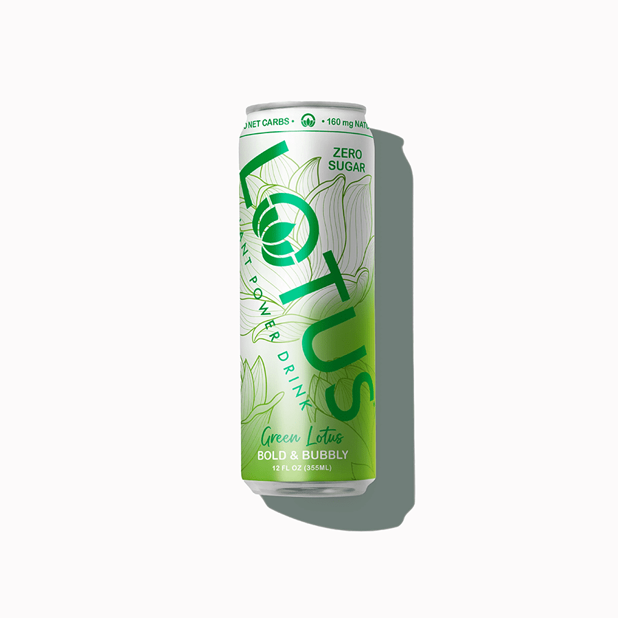 Lotus Plant Power Green Energy Drink cs 24/12 oz