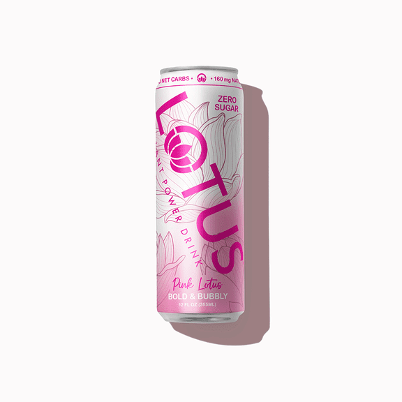 Lotus Plant Power Pink Energy Drink cs 24/12 oz