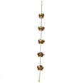 thumbnail image 1 of Lotus Rain Chain Set,4Ft Powder Coated Rust- Rainchains, 1 of 9