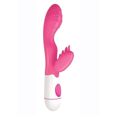 Nasstoys Lotus Sensual Massager #3 Silicone Rabbit Vibrator, Pink