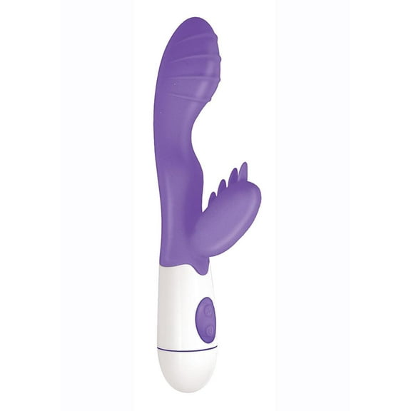 Nasstoys Lotus Sensual Massager #3 Silicone Rabbit Vibrator, Purple
