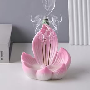 Lotus Shaped Incense Cone - Elegant Home Decor for Yoga and Meditation