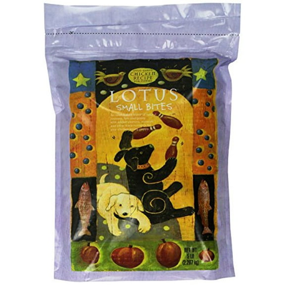 Lotus Small Bites Puppy Recipe Small Breed Dry Dog Food, 5 lb