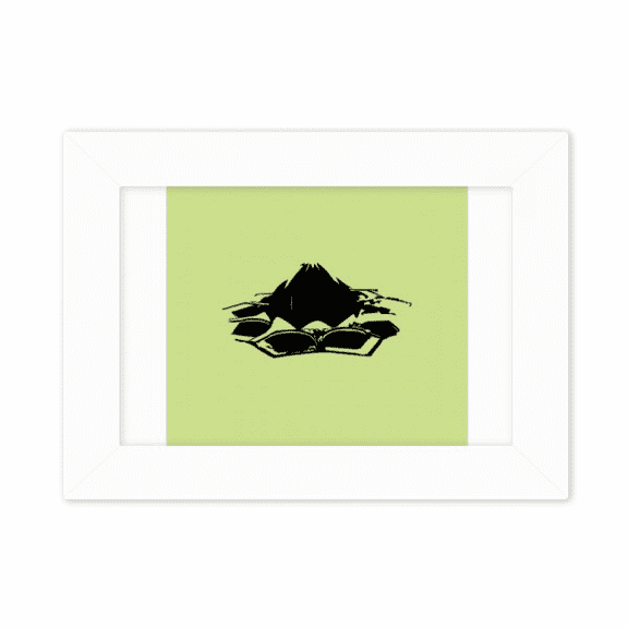 Lotus Temple Art Deco Fashion Photo Mount Frame Picture Art Painting Desktop 5x7 inch