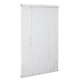 thumbnail image 1 of Lotus & Windoware Cordless 1" Aluminum Light Filtering Horizontal Mini Blind, 33.5" W x 72" L, White, Smooth, 1 of 6