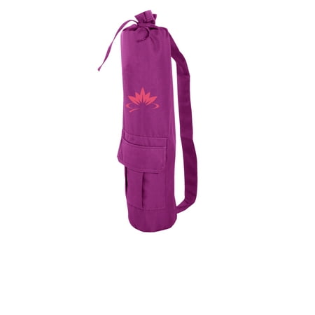 Lotus - Yoga Mat Bag - Orchid And Coral
