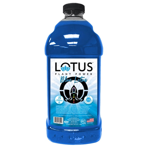 Lotus Zero Sugar Blue Plant Power Concentrate cs 6/64 oz