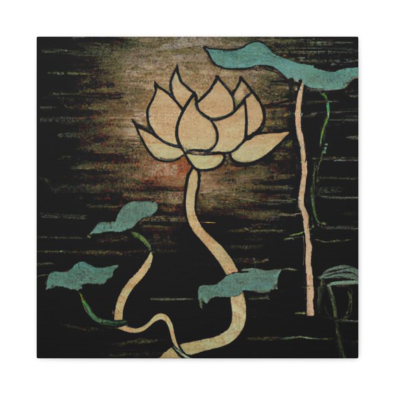"Lotus in Splendor" - Canvas