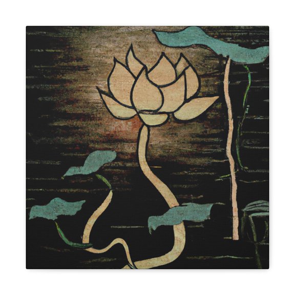 "Lotus in Splendor" - Canvas