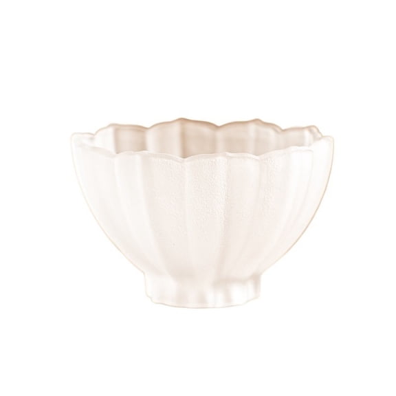 Lotus-shaped Glaze Glass Cup, Small Hand-blown Gradient Colored Frosted Glass Cup, 70ml