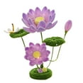 thumbnail image 1 of Lotus table lamp night light handmade DIY material package, 1 of 10