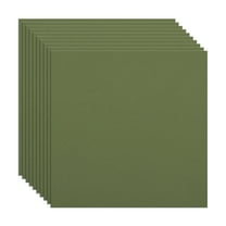 Lotus Foam 10 Pack of 12 Inch Squares GD150 3mm - 12"x12" High Density Foam 130 kg/m3 for Cosplay, Costumes, Crafts - Olive Green