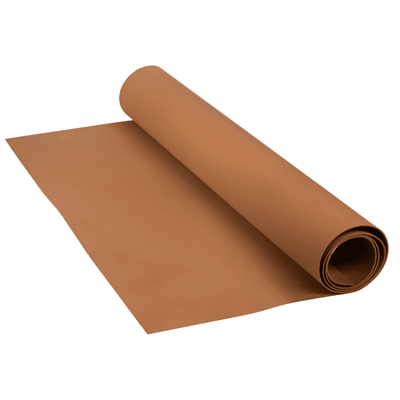 LotusFoam Large 3mm EVA Foam Sheet - 22"x 42" High Density Foam 130 kg/m3 for Cosplay, Costumes, Crafts,  Flooring, Outdoor Use - 35 Colors (Teak)