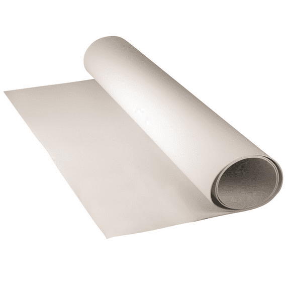 LotusFoam Large 3mm EVA Foam Sheet - 44"x 85" High Density Foam 130 kg/m3 for Cosplay, Costumes, Crafts, Flooring, Outdoor Use - 35 Colors (Oyster Grey)