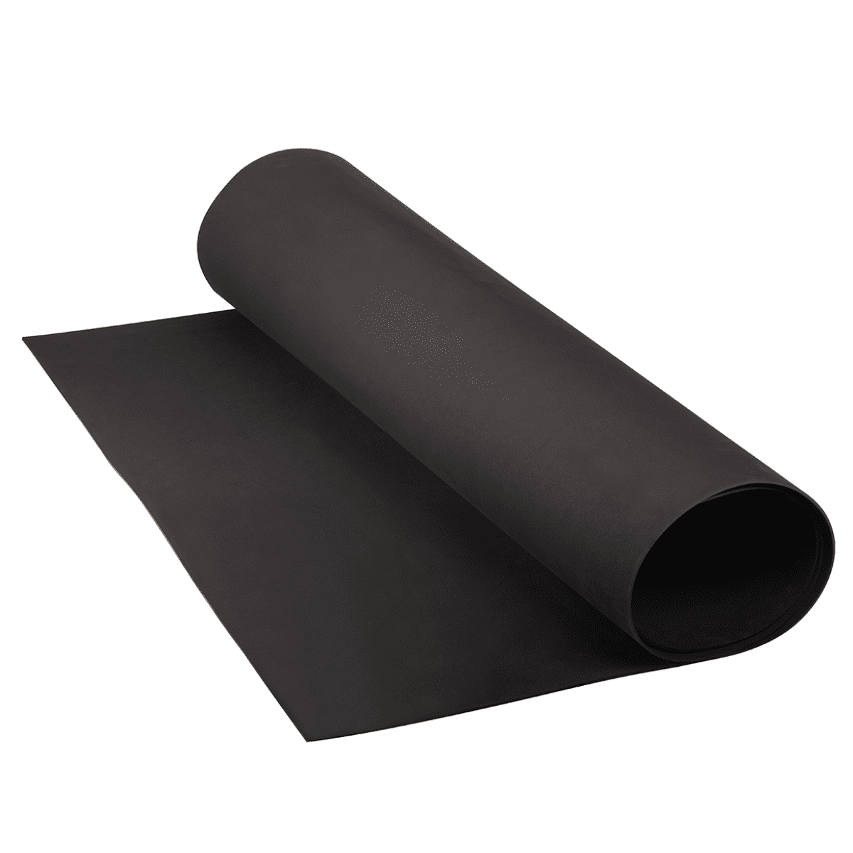 LotusFoam EVA Foam Sheet 3mm – 44"x 85" Craft Foam for Cosplay, Costumes & DIY, High Density 130 kg/m3, Heat Shapeable, Paintable, 35 Colors (Black)