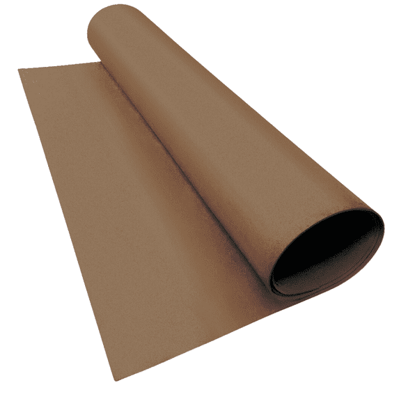 LotusFoam Large 3mm EVA Foam Sheet - 44"x 85" High Density Foam 130 kg/m3 for Cosplay, Costumes, Crafts, Flooring, Outdoor Use - 35 Colors (Pecan)