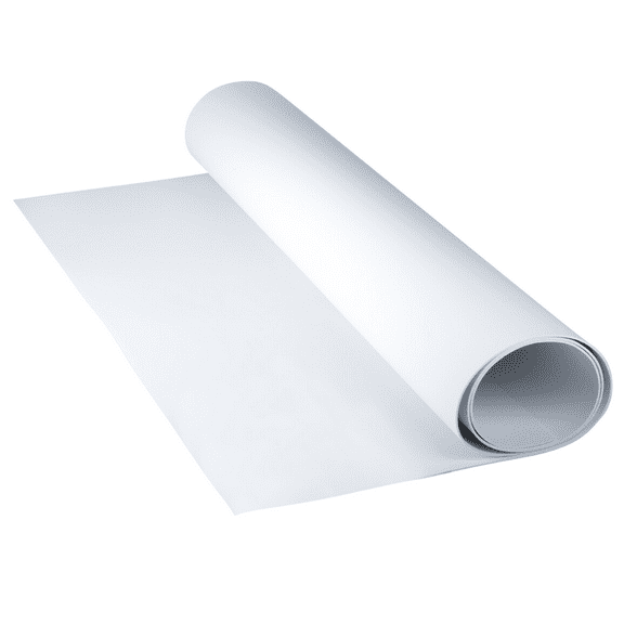 LotusFoam EVA Foam Sheet 3mm – 44"x 85" Craft Foam for Cosplay, Costumes & DIY, High Density 130 kg/m3, Heat Shapeable, Paintable, 35 Colors (White)