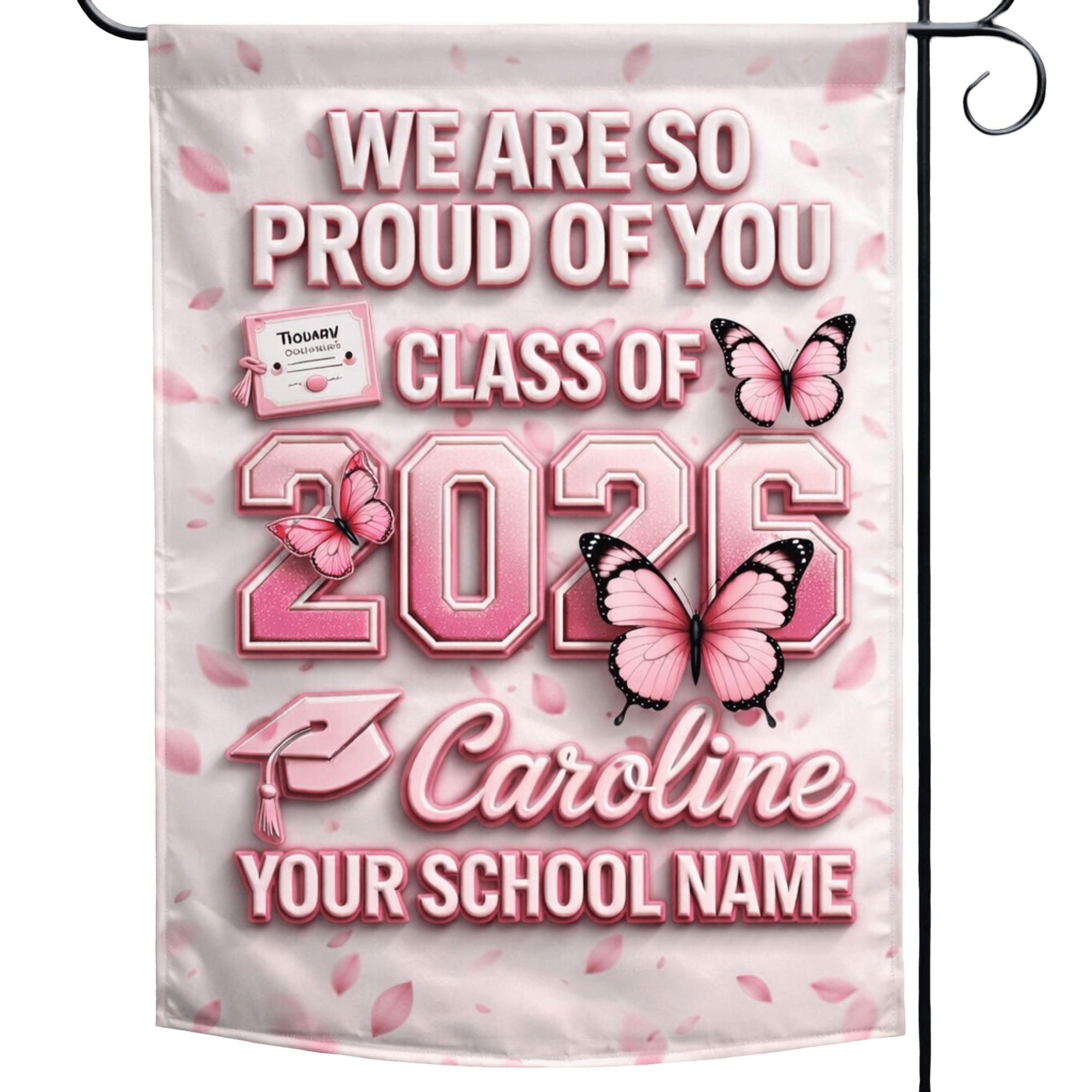 Lotusprint LLC Customized 3D Illusion Graduation Season Theme Class of ...