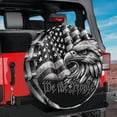 thumbnail image 1 of Lotusprinthandmade America Flag Eagle Patriotic Spare Tire Cover Without Backup Camera Hole 6 Sizes (34 in. V2), 1 of 6